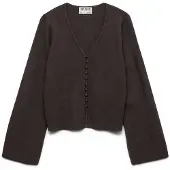 Vero Moda Cardigan 'AWHANNA' marron