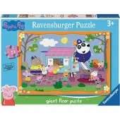 Ravensburger Puzzle géant Peppa Pig - - 24 pièces - Dessins animés et BD - Intérieur