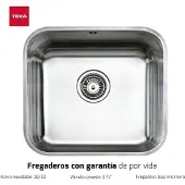 Teka évier Be 45.40 Rectangular
