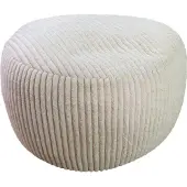 Relaxdays Cord-Pouf (35 x 25 cm)