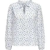 ONLY Chemisier 'ONLRoanne' bleu / marine / blanc