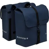 New Looxs Double sacoche vélo Odense 39 litres 34 x 16 x 38 cm (2x) - bleu foncé