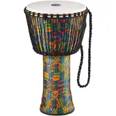 Meinl Travel Série Djembé 14" avec Peau Synthétique Kenyan Quilt