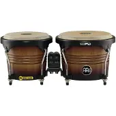 Meinl Marathon Series 6 3/4" & 8" Bongos Antique Tobacco Burst