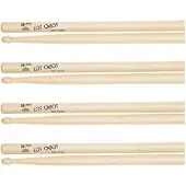 Los Cabos 5A Maple Wood Tip Drumsticks 4 Pair Pack