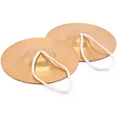 Gear4Music Hand Cymbals by 15cm