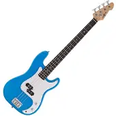 Gear4Music LA Bass Guitar by Blue