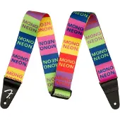 Fender MonoNeon Logo Strap Multi-Color 2"