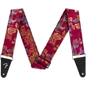 Fender Satin Dragon Strap Wine