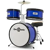 Gear4Music Batterie pour Enfants par Bleu