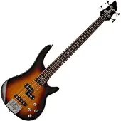 Gear4Music Basse Chicago à Diapason Court par Sunburst