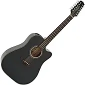Takamine GD30CE-12 Black Guitares acoustique-électrique 12 cordes