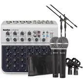 SubZero Pack avec Mini Table de Mixage 8 Canaux & Microphones