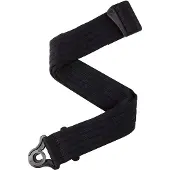 Daddario D’Addario 50BAL01 Auto Lock Guitar Strap Black Padded Stripes