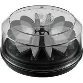 D'addario And Co Porte-mdiators de guitare 360, tui pour jusqu' 12 mdiators, couvercle transparent, cadeau pour musiciens