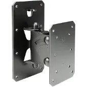 Gravity GSPWMBS30B Tilt and Swivel Speaker Wall Mount Black