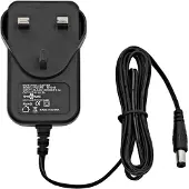Gear4Music 9V Compact Power Supply by Centre Negative UK Plug