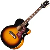 Epiphone J-200 Studio EC Vintage Sunburst