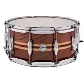 Gretsch drums Gretsch 14" x 6.5" Silver Series Snare Drum Walnut w/ Maple Inlay
