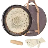Meinl SGFOL22 - Gong sonore de 22" Fleur de vie