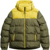 Superdry Veste d’hiver jaune / olive