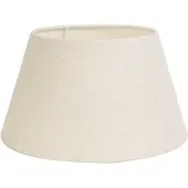Light & Living Livigno Abat-jour tambour - Blanc d'œuf - 35-25-19cm