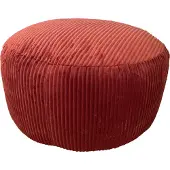 Relaxdays Cord-Pouf (35 x 25 cm)