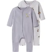 Name it Barboteuse / body beige / marron / lilas / lavande