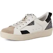 Tamaris Baskets basses beige / noir / argent / blanc