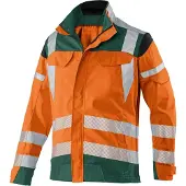 Kübler Veste de signalisation mixte REFLECTIQ orange, vert mousse taille 64 (64)