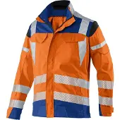 Kübler Veste de signalisation mixte REFLECTIQ orange, bleu corbeau Taille 26 (26)