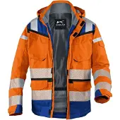 Kübler Veste PSA Reflectiq 1307 orange vif/bleu cyan 3XL (3XL)