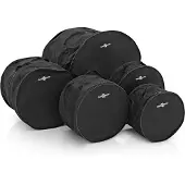 Gear4Music Ensemble de Housses pour Batterie Fusion par