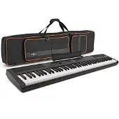 Gear4Music Pack Piano de Scène Numérique SDP-2 + Housse par