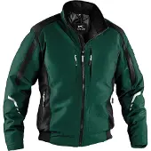 Kübler Veste de travail homme 1367 vert, noir taille 4XL (4XL)