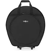 Gear4Music Étui Léger pour Cymbales avec Roulettes par