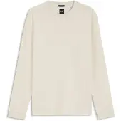 BOSS T-shirt en jersey de coton à col rond