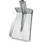 Agrishop Pelle en aluminium taille 7 (largeur 32 cm, pelle de jardin / pelle d'étable, en aluminium, avec