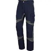 Kübler Pantalon d'été ACTIVIQ bleu foncé/anthracite Forme 2150 Taille 64 (64)