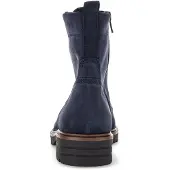Gabor Bottines à lacets bleu foncé