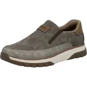 Rieker Chaussons de ville pour hommes, couleur marron, style décontracté