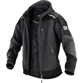 Kübler Strickjacke Dunkelgrau/Schwarz 4XL (4XL)