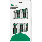 Magni Jeu de douilles à visser. 5 pcs. 5-13mm FORTIS (hexagone)