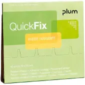 Plum Pack de recharge avec 45 pansements étanches, pour distributeur de pansements Quick Fix