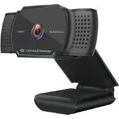 Conceptronic AMDIS06B Webcam 1920 x 1080 Pixel USB 2.0 Schwarz (AMDIS06B)