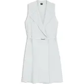 BOSS Robe portefeuille ceinturée en doux crêpe