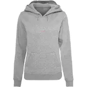 Mister tee Sweat-shirt 'Shine Bright' gris chiné / émeraude / rose néon / blanc