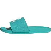 Adidas Claquettes / Tongs 'Adilette' turquoise / blanc