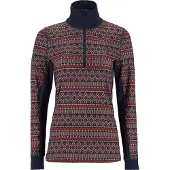 Kari Traa Sous vêtement demi zip femme Lune