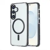 IMoshion Coque Combat MagSafe Samsung Galaxy S25 - Noir